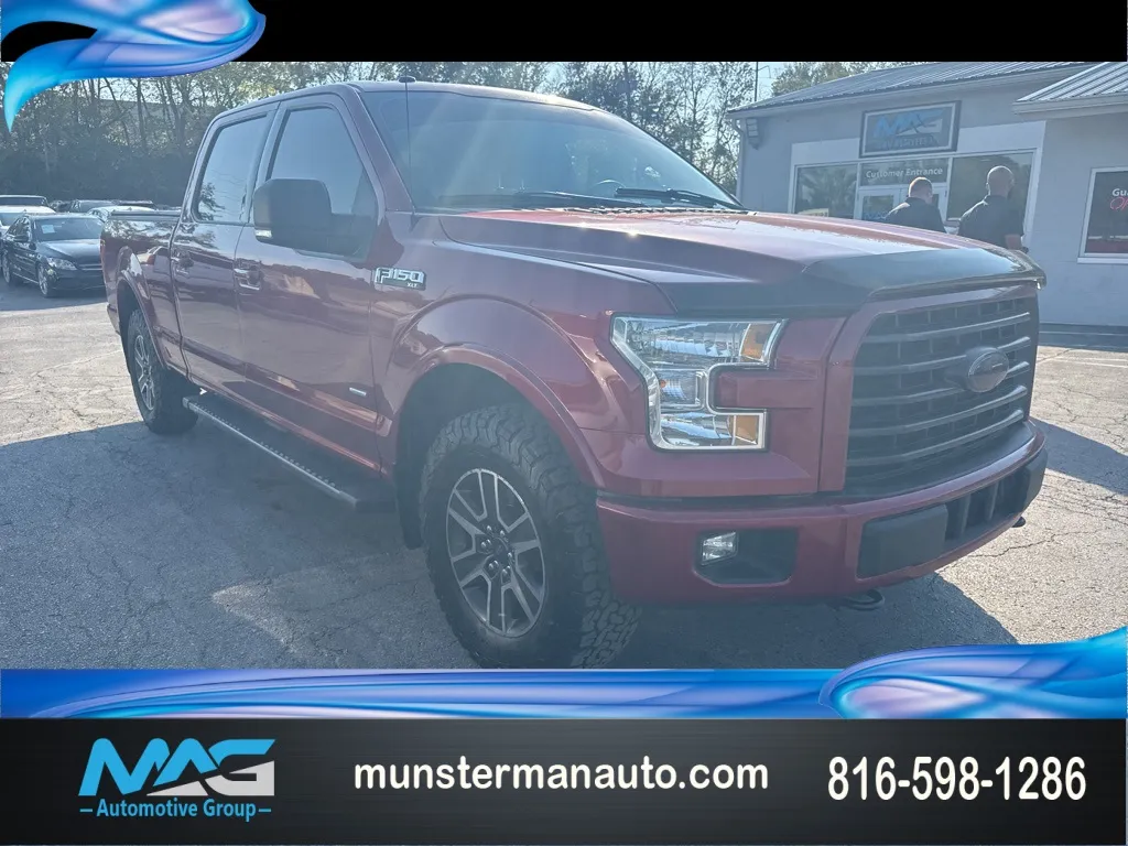 Red 2017 Ford F-150 XLT for sale in Blue Springs, MO