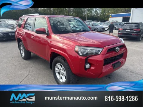 Red 2016 Toyota 4Runner SR5 for sale in Blue Springs, MO