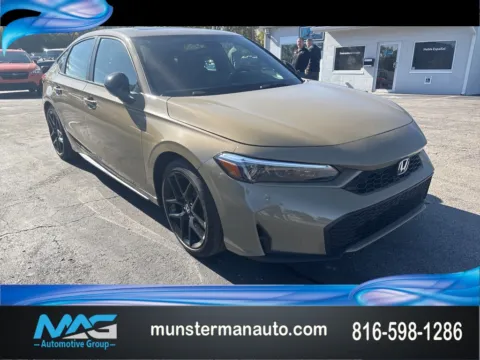 Green 2025 Honda Civic Hybrid Sport for sale in Blue Springs, MO