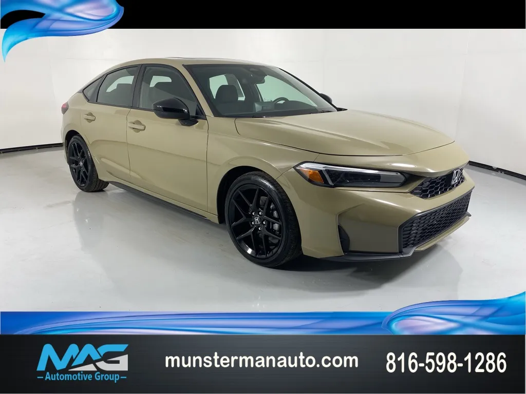 Green 2025 Honda Civic Hybrid Sport for sale in Blue Springs, MO