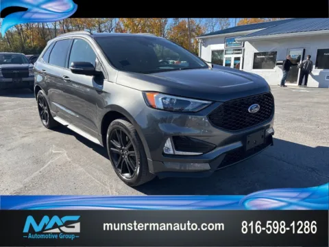 Gray 2020 Ford Edge ST Line for sale in Blue Springs, MO