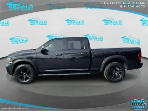 Another view of 2017 Ram 1500 Night for sale in Joliet, IL at Gerald Auto Sales