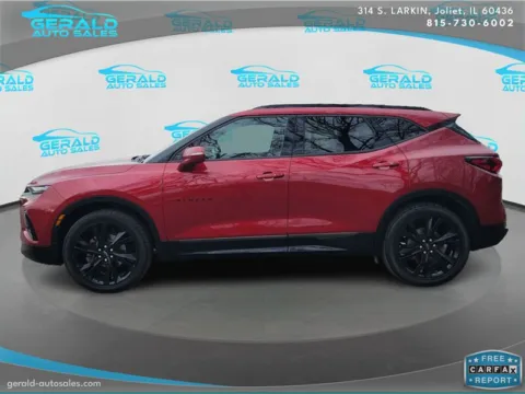 Another view of 2019 Chevrolet Blazer RS for sale in Joliet, IL at Gerald Auto Sales