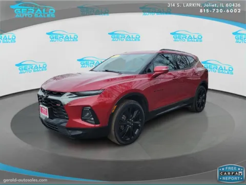 Red 2019 Chevrolet Blazer RS for sale in Joliet, IL