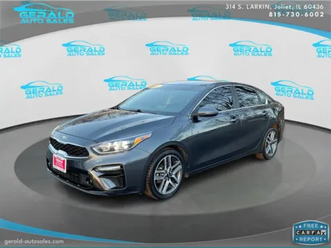 Gray 2021 Kia Forte EX for sale in Joliet, IL