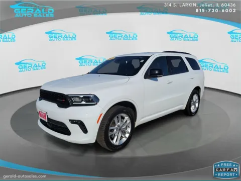 White 2023 Dodge Durango GT Plus for sale in Joliet, IL