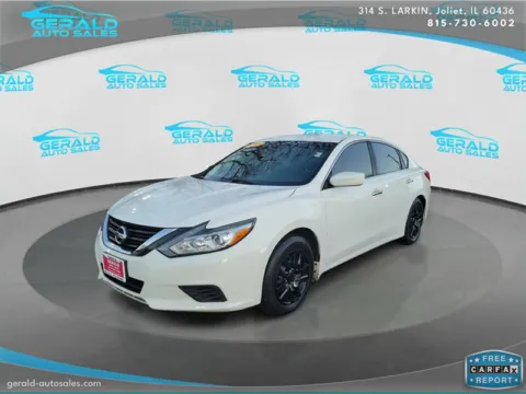 White 2016 Nissan Altima 2.5 S for sale in Joliet, IL