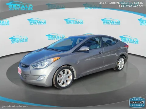 Gray 2013 Hyundai ELANTRA Limited for sale in Joliet, IL