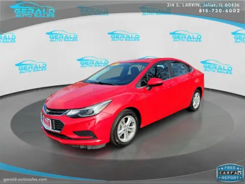 Red 2018 Chevrolet Cruze LT Auto for sale in Joliet, IL