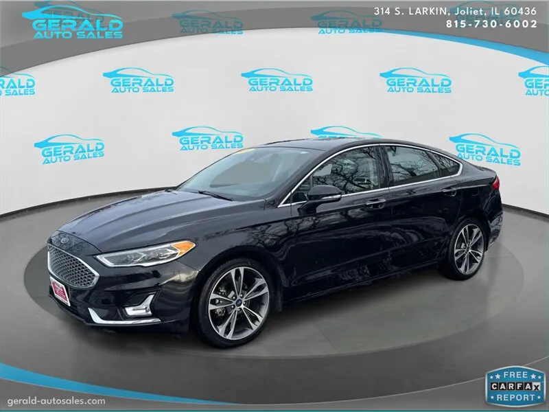 2019 Ford Fusion Titanium for sale in Joliet, IL