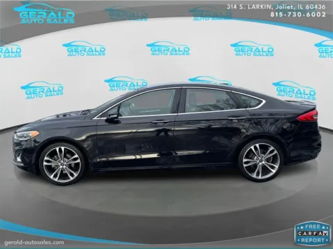 Another view of 2019 Ford Fusion Titanium for sale in Joliet, IL at Gerald Auto Sales