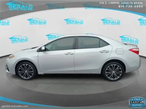 Another view of 2015 Toyota Corolla S for sale in Joliet, IL at Gerald Auto Sales
