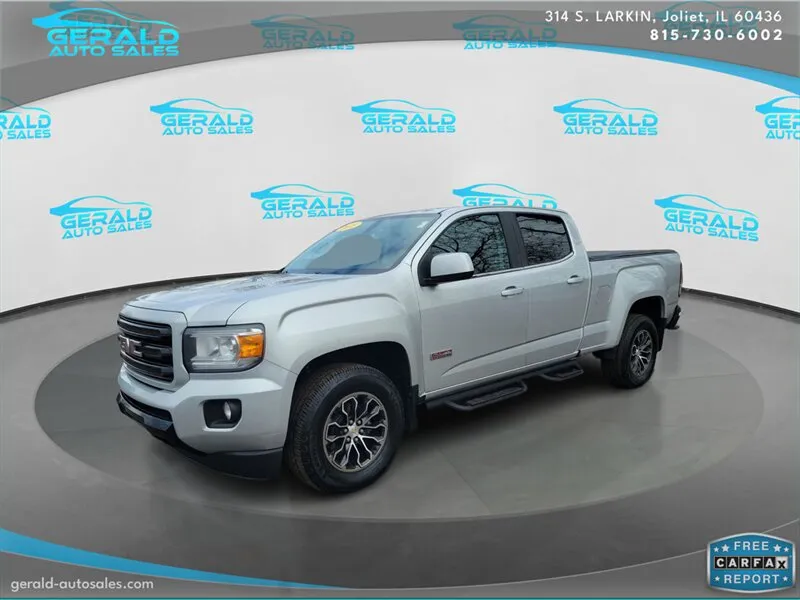 Silver 2018 GMC Canyon All Terrain for sale in Joliet, IL