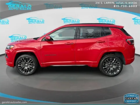 Another view of 2023 Jeep Compass (Red) Edition for sale in Joliet, IL at Gerald Auto Sales