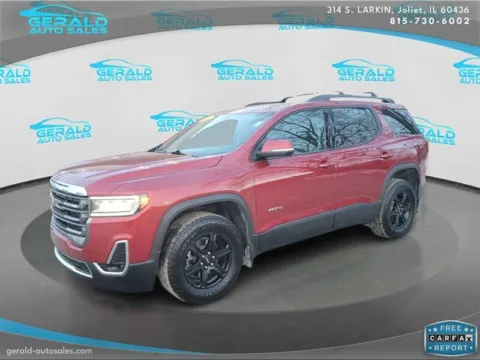 Red 2021 GMC Acadia AT4 for sale in Joliet, IL