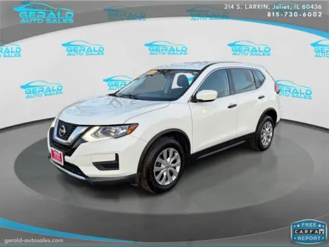 White 2017 Nissan Rogue S for sale in Joliet, IL