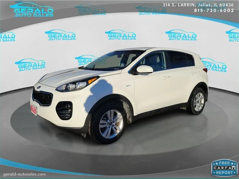 White 2019 Kia Sportage LX for sale in Joliet, IL