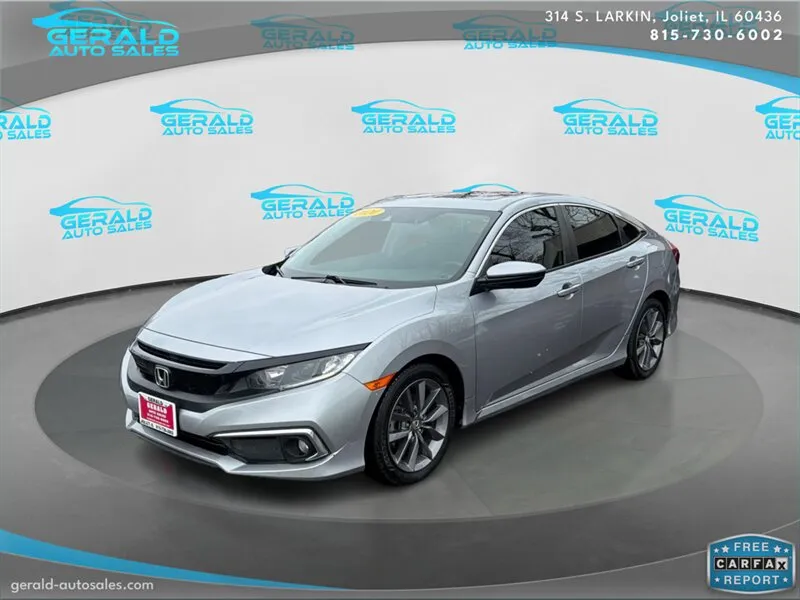 2020 Honda Civic EX for sale in Joliet, IL