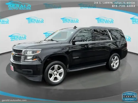 Black 2020 Chevrolet Tahoe LT for sale in Joliet, IL