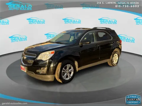 Black 2015 Chevrolet Equinox LT for sale in Joliet, IL