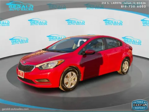 Red 2016 Kia Forte LX for sale in Joliet, IL