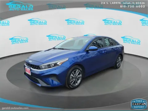 Blue 2023 Kia Forte LXS for sale in Joliet, IL