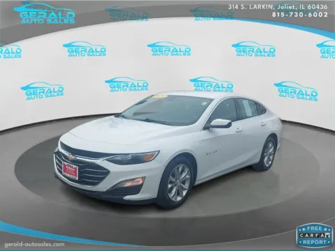 White 2024 Chevrolet Malibu LT for sale in Joliet, IL