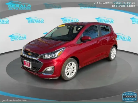 Red 2022 Chevrolet Spark 1LT CVT for sale in Joliet, IL