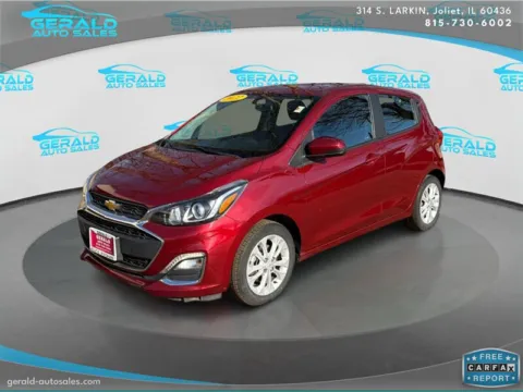 Red 2022 Chevrolet Spark 1LT CVT for sale in Joliet, IL