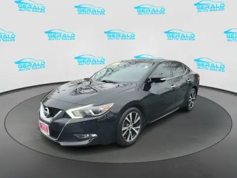Black 2016 Nissan Maxima 3.5 SV for sale in Joliet, IL