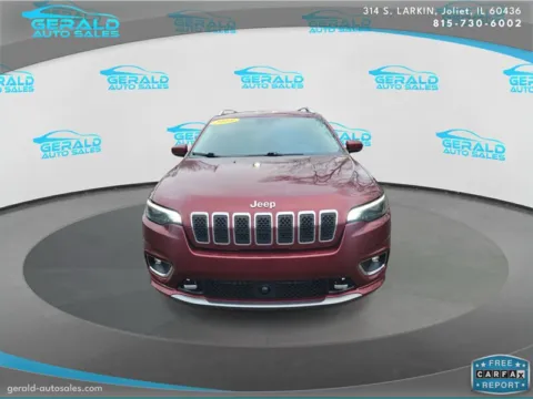 Photos of 2019 Jeep Cherokee Overland for sale in Joliet, IL at Gerald Auto Sales