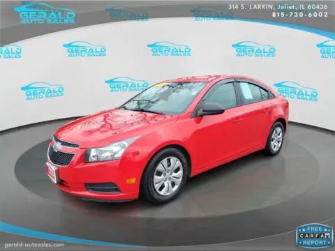 Red 2014 Chevrolet Cruze LS Auto for sale in Joliet, IL
