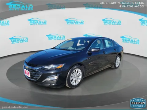 Black 2024 Chevrolet Malibu LT for sale in Joliet, IL