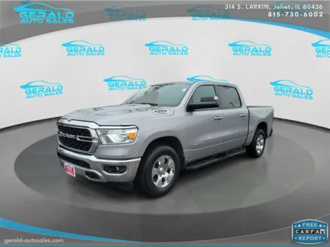 Silver 2022 Ram 1500 Big Horn for sale in Joliet, IL
