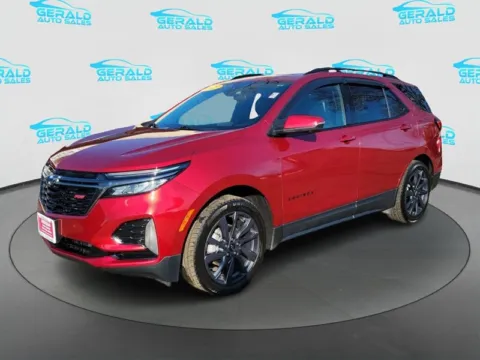 Red 2023 Chevrolet Equinox RS for sale in Joliet, IL