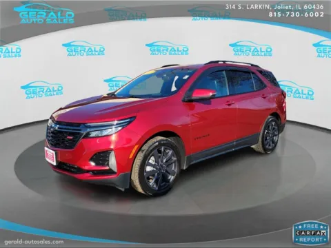 Red 2023 Chevrolet Equinox RS for sale in Joliet, IL