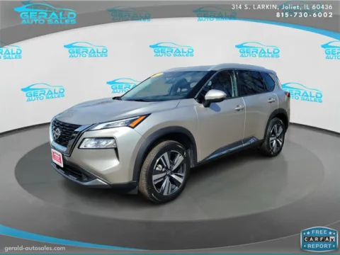 Beige 2023 Nissan Rogue SL for sale in Joliet, IL
