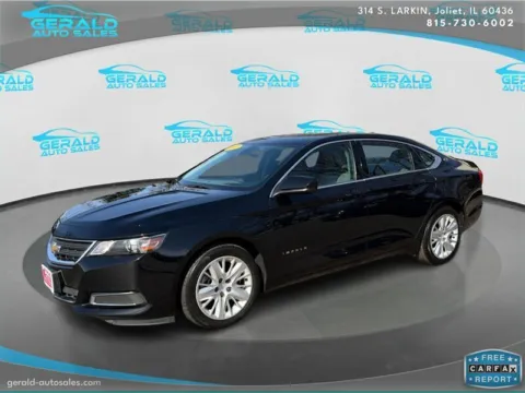 Black 2019 Chevrolet Impala LS Fleet for sale in Joliet, IL