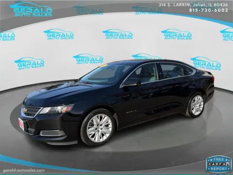 Black 2019 Chevrolet Impala LS Fleet for sale in Joliet, IL