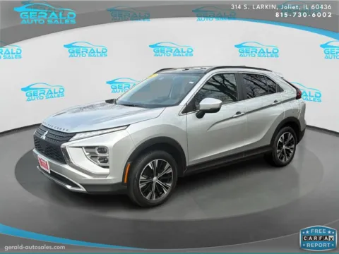 Silver 2022 Mitsubishi Eclipse Cross SEL for sale in Joliet, IL