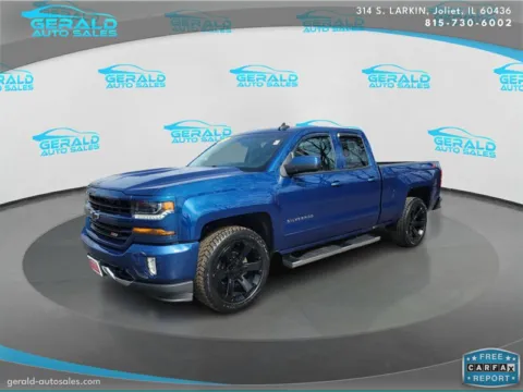 Blue 2019 Chevrolet Silverado 1500 LD LT Z71 for sale in Joliet, IL