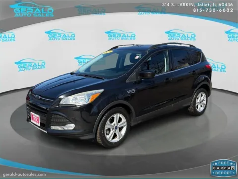 Black 2015 Ford Escape SE for sale in Joliet, IL