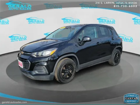 Black 2019 Chevrolet Trax LS for sale in Joliet, IL