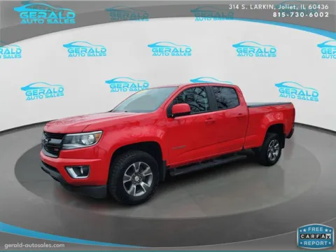 Red 2018 Chevrolet Colorado Z71 for sale in Joliet, IL