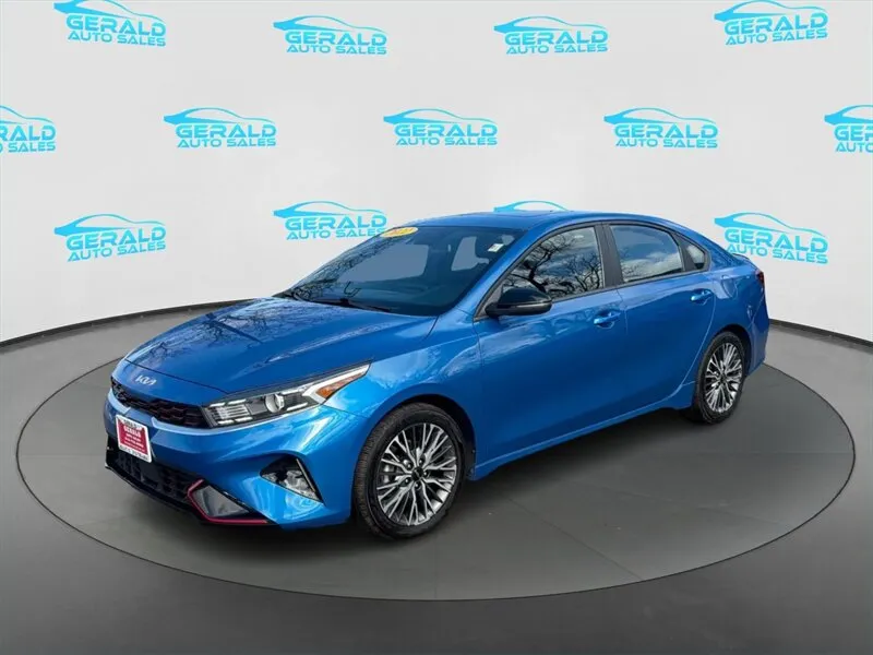 Blue 2022 Kia Forte GT-Line for sale in Joliet, IL
