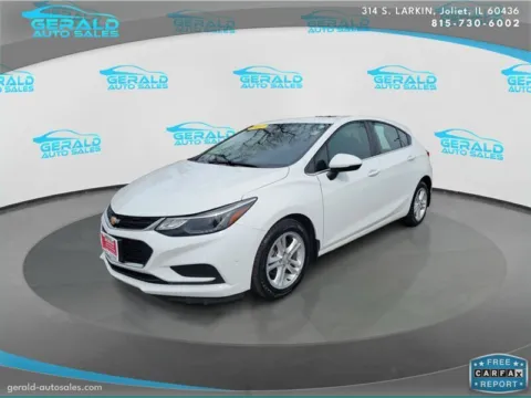 White 2017 Chevrolet Cruze LT Auto for sale in Joliet, IL