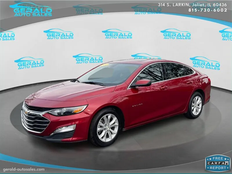 Red 2024 Chevrolet Malibu LT for sale in Joliet, IL