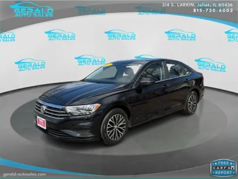 Black 2019 Volkswagen Jetta SE for sale in Joliet, IL
