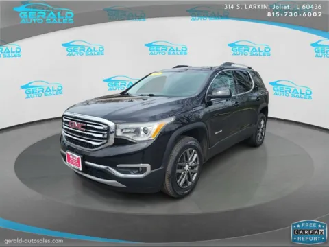 Black 2018 GMC Acadia SLT-1 for sale in Joliet, IL