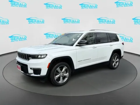 White 2022 Jeep Grand Cherokee L Limited for sale in Joliet, IL